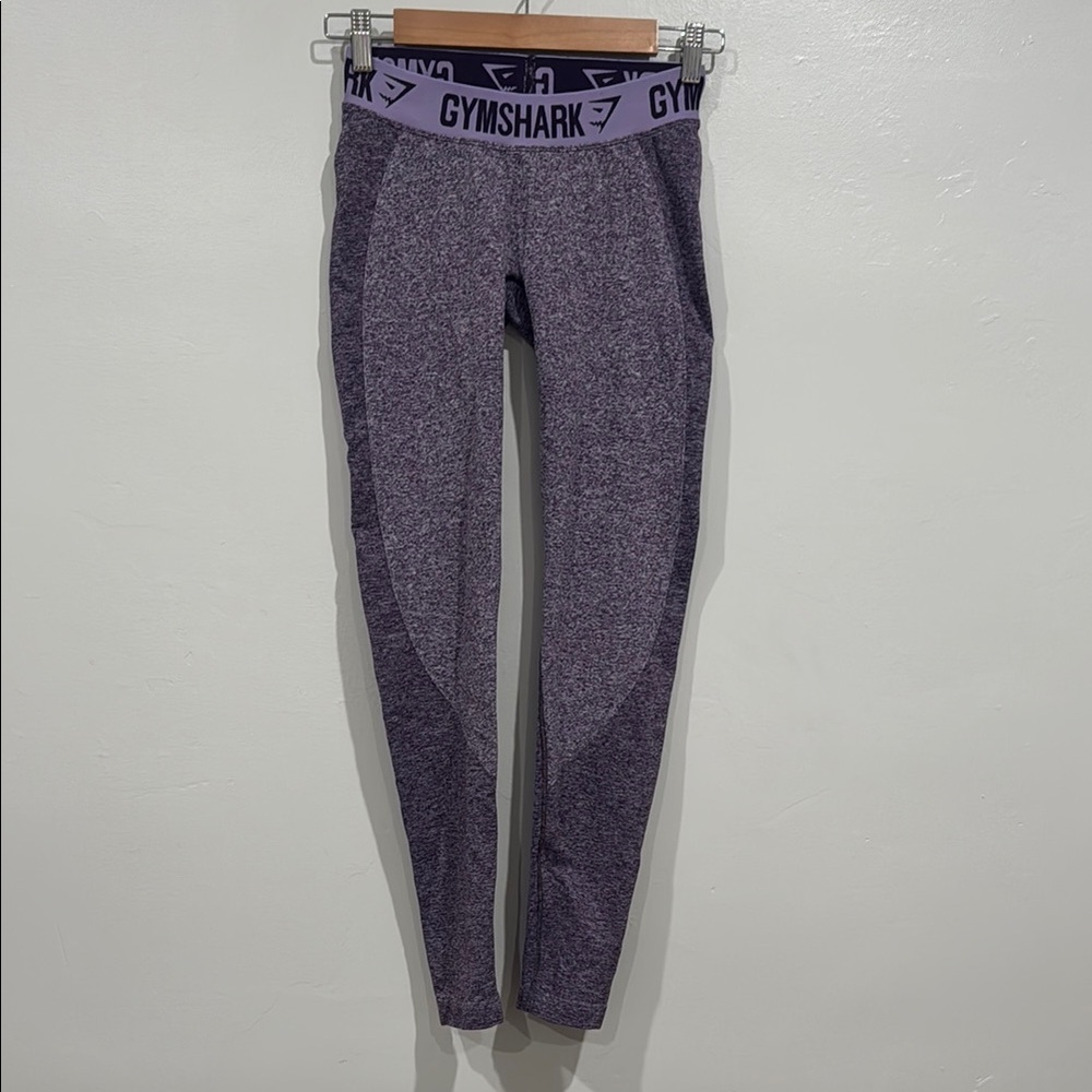 Gymshark Heathered Purple Leggings